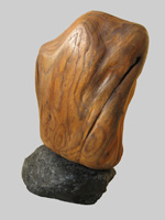 Porquerolle | Schwemmholz, Stein | 1999 | 48 cm x 36 cm x 26 cm